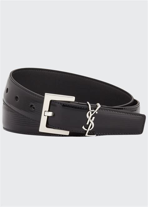 mens ysl belts|ysl belt on person.